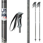 Garage Sale - Lollipop 14.0 Graphite Composite Ski Poles - ZiplineSki