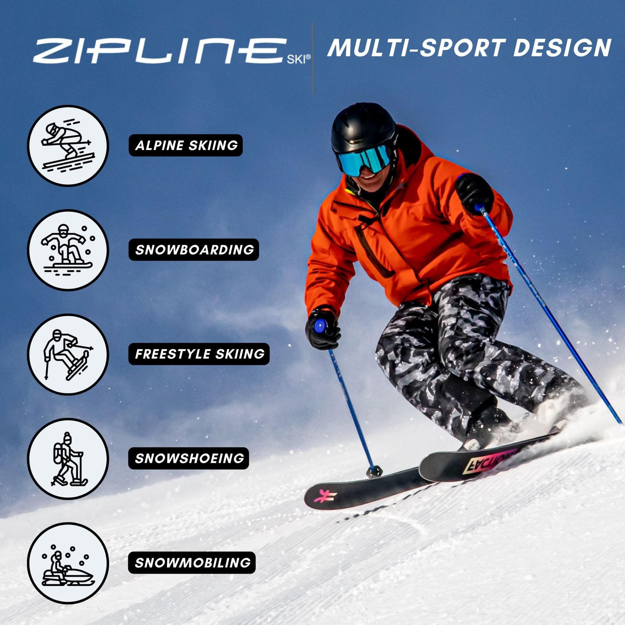 KLIK Goggles - HD Replacement Lenses Only - ZiplineSki