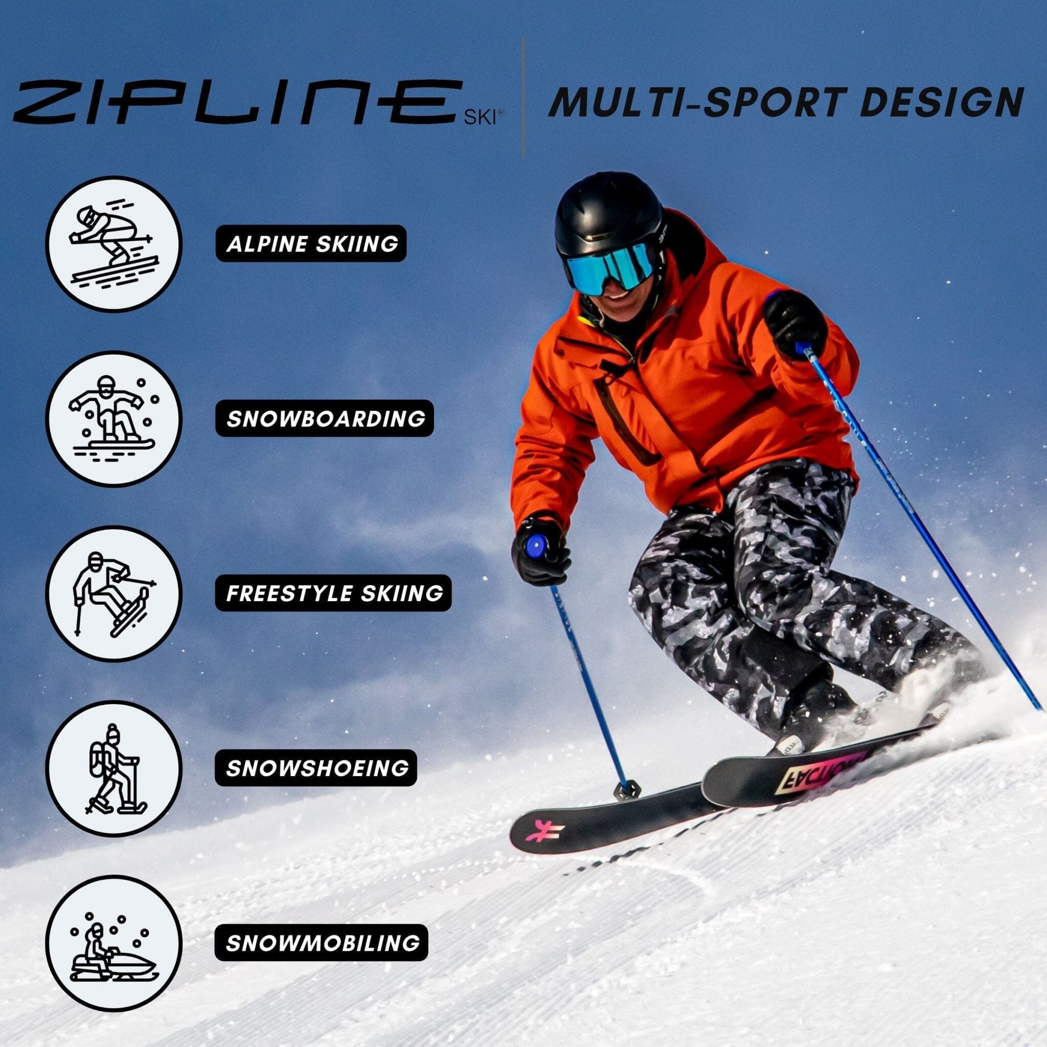 KLIK Goggles - HD Replacement Lenses Only - ZiplineSki