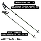 MRDW Collection - Zipline Blurr EXT - Adjustable Graphite Composite Ski Poles - ZiplineSki