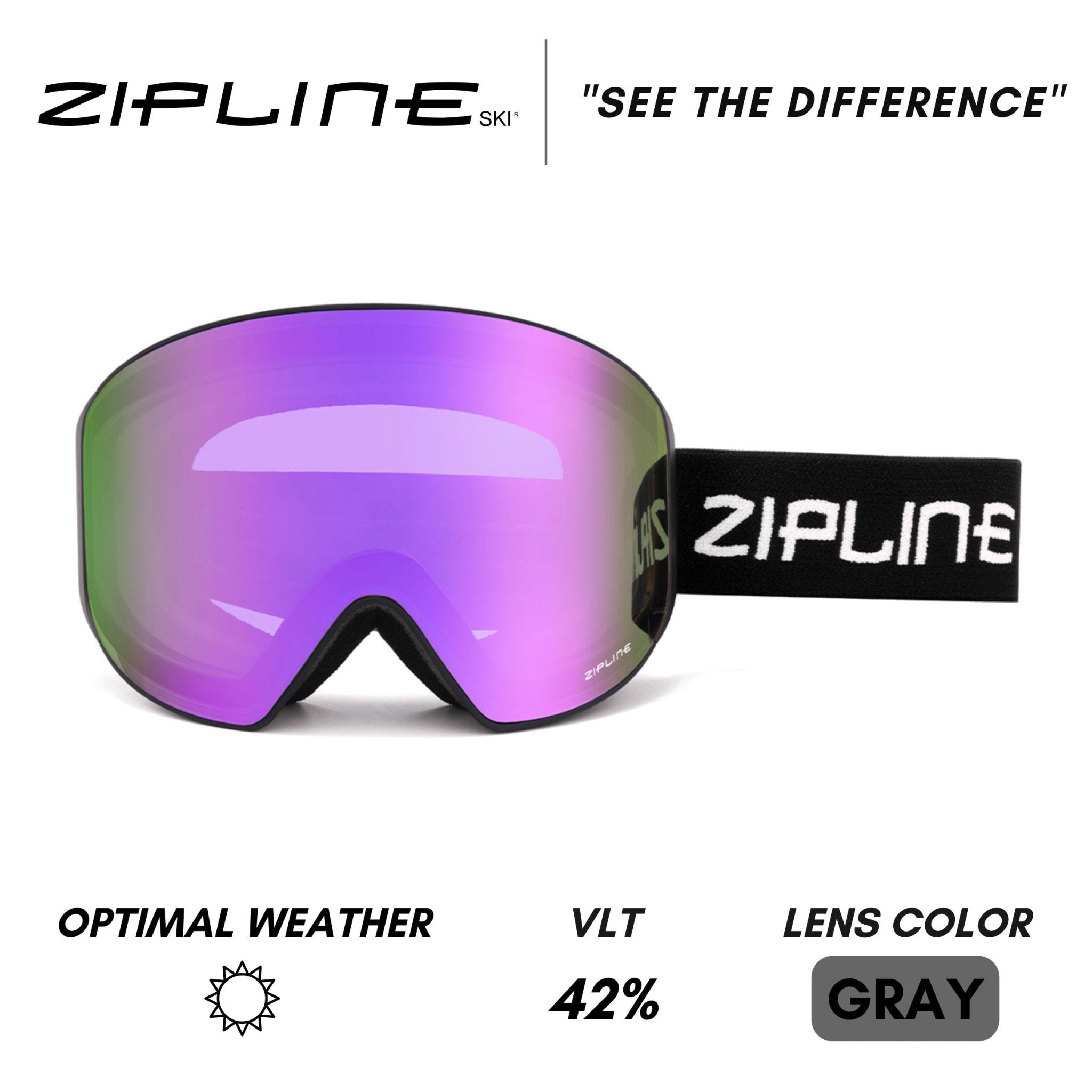 Podium XT - HD Replacement Lens Only - ZiplineSki