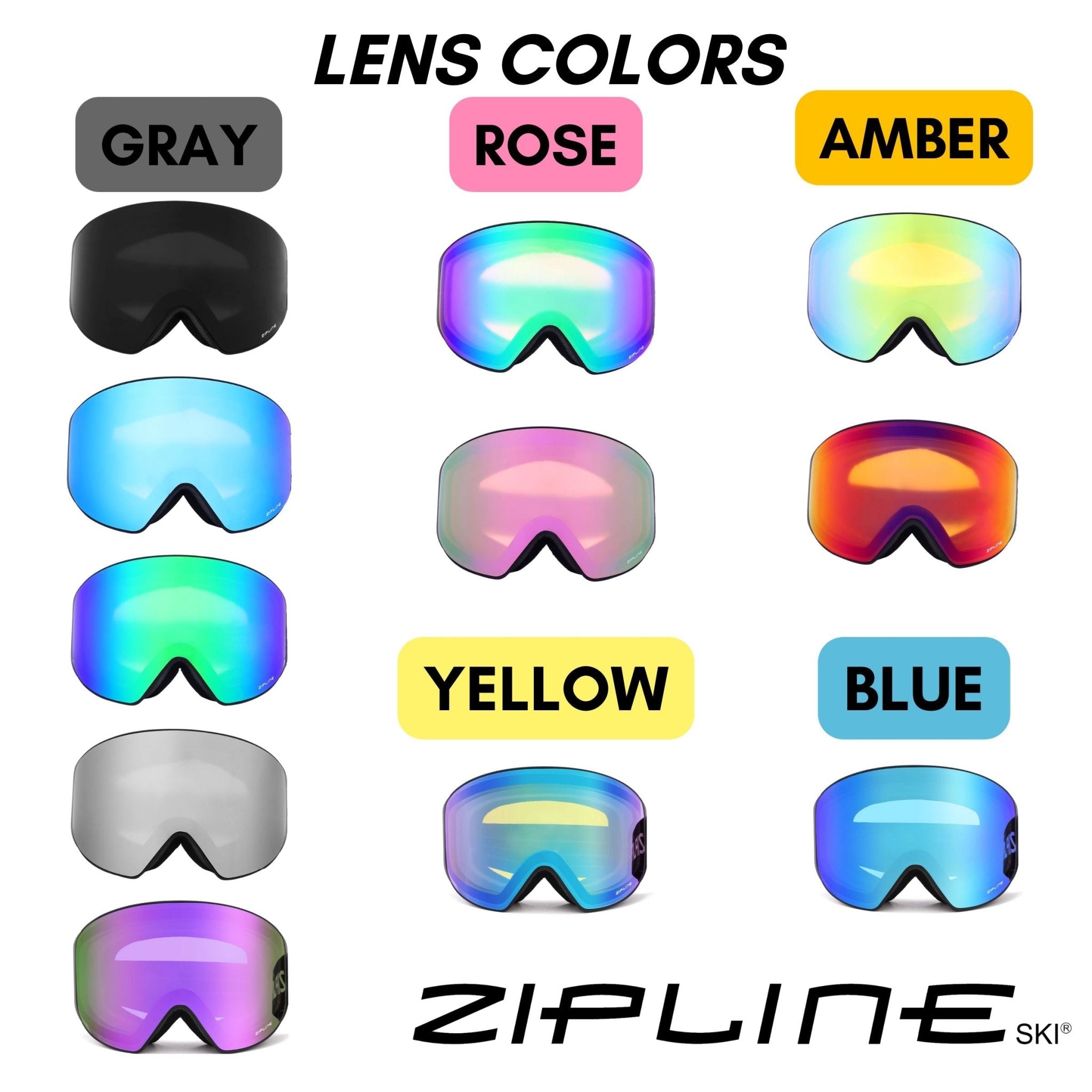 Podium XT - HD Replacement Lens Only - ZiplineSki