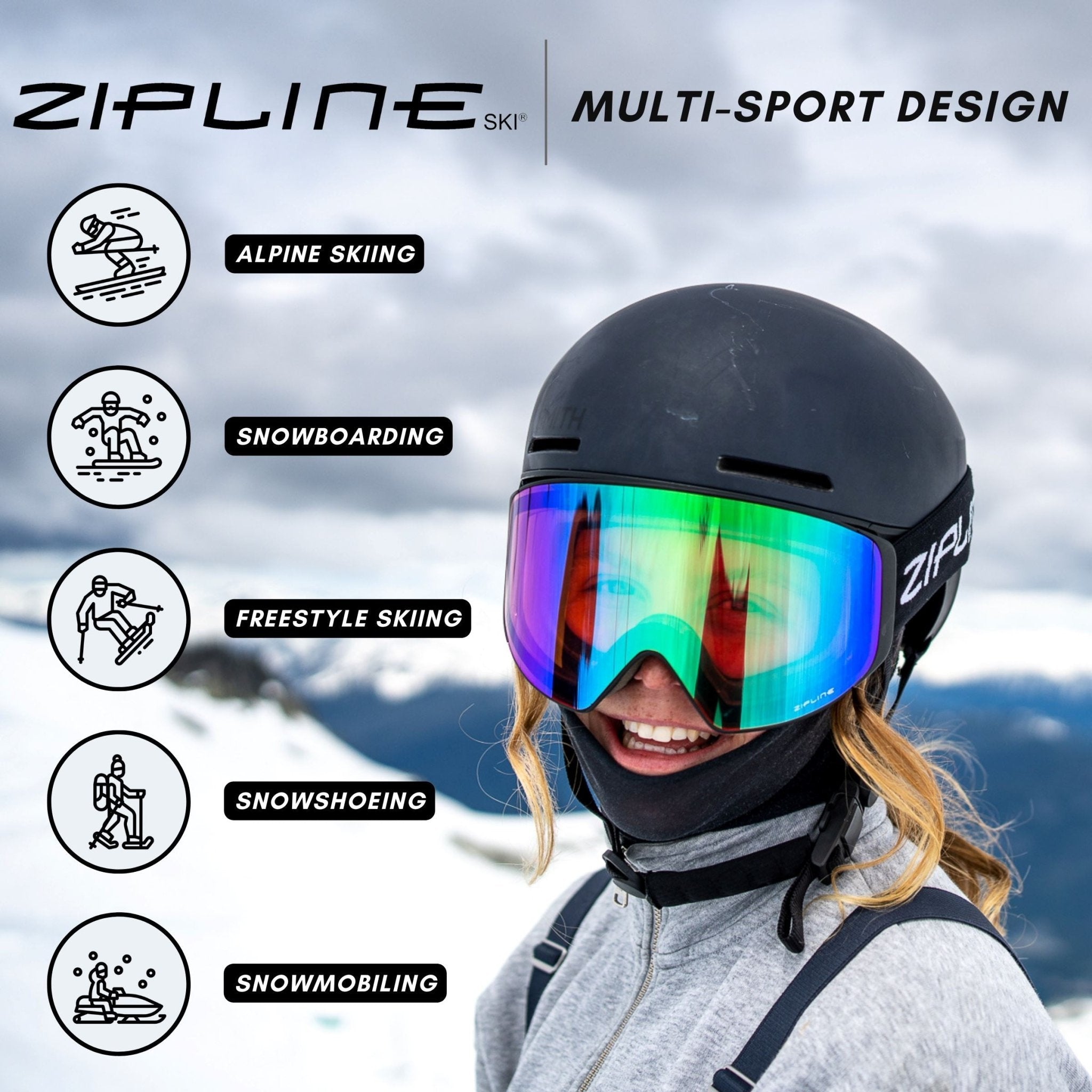 Podium XT - HD Replacement Lens Only - ZiplineSki