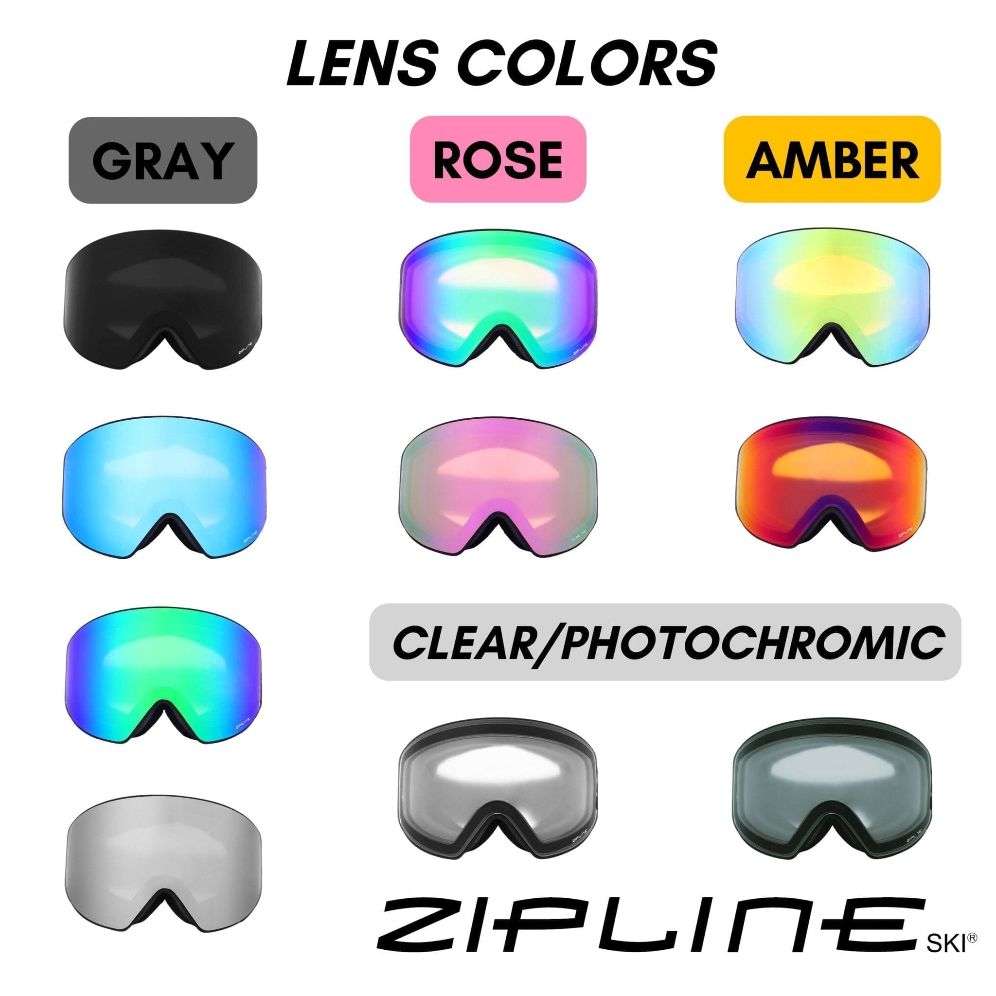 Podium XT - HD Replacement Lens Only - ZiplineSki