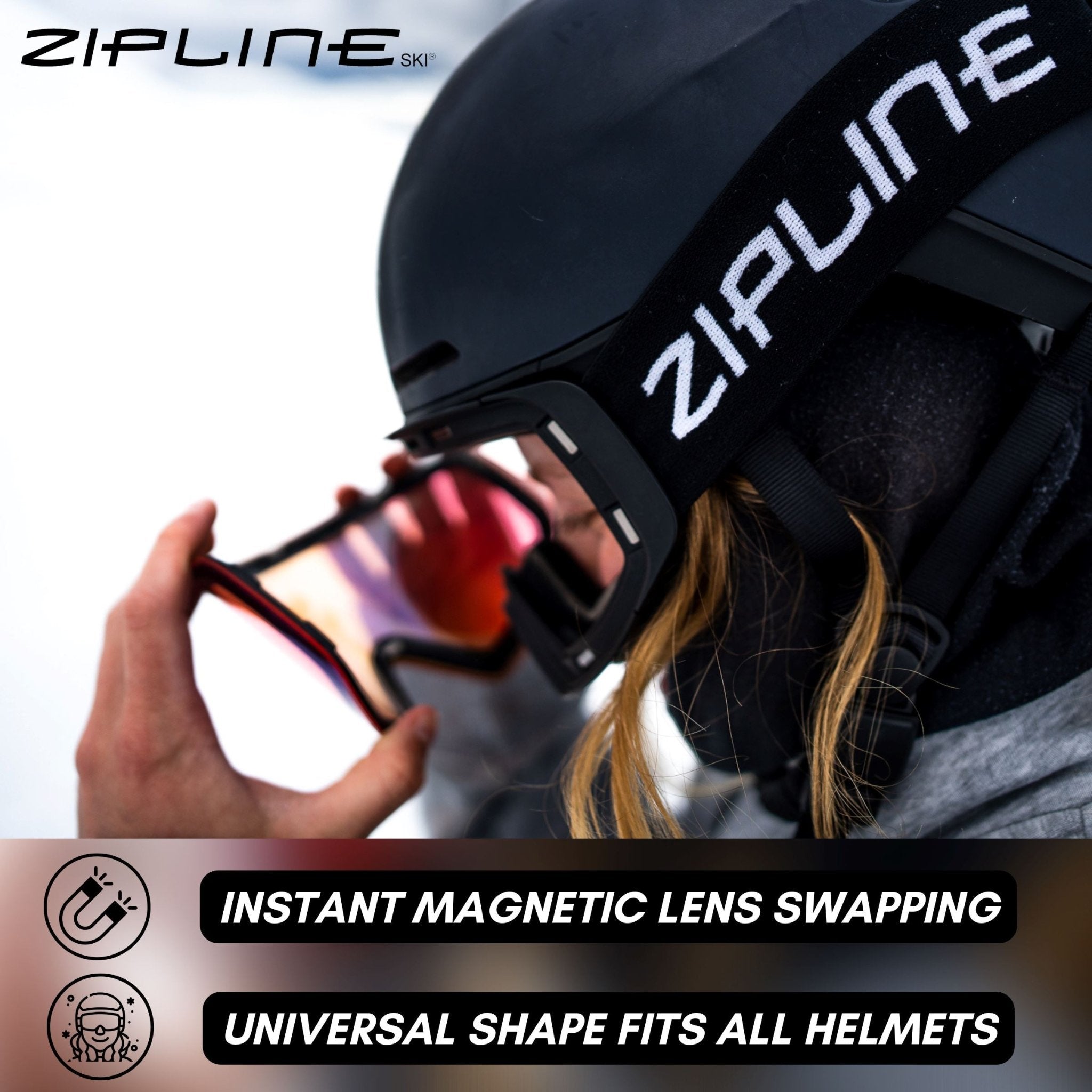 Podium XT - HD Replacement Lens Only - ZiplineSki