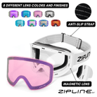 Stoke Squad Goggles - Build Your Own - Choose Frame Color - > Then Choose Lens (Copy) - ZiplineSki