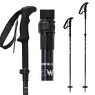 Touring Grip - MRDW Collection - Zipline Blurr EXT - Adjustable Graphite Composite Ski Poles - ZiplineSki