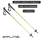 Zipline Blurr XT Graphite Composite Ski Poles - ZiplineSki