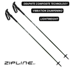 Zipline Blurr XT Graphite Composite Ski Poles - ZiplineSki