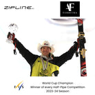 Zipline Hex Carbon 16.0K - Alex Ferreira Signature Poles - ZiplineSki